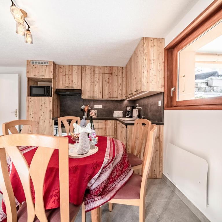 Chalet Loupnots 2P avec vue - Apartamento de 1 dormitorio con jardín - 6