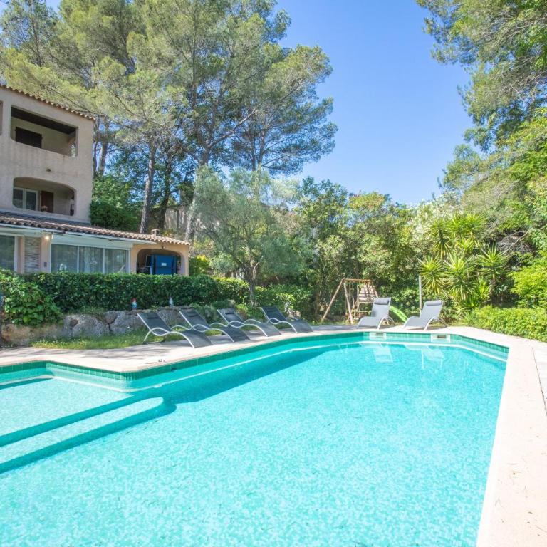 Appartement pour 4 Les Pins - Apartment mit 1 Schlafzimmer und Gartenblick - 22