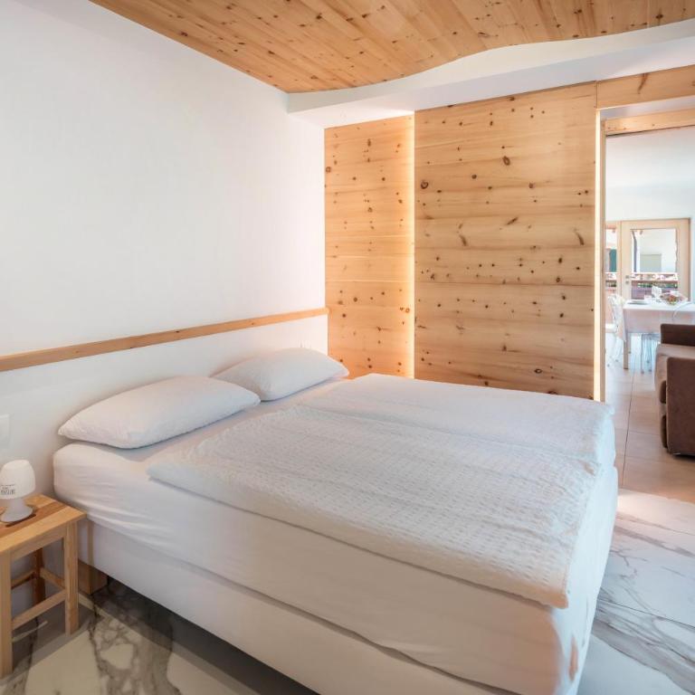 Apart Wellness Alpino con minispa - Appartamento Deluxe con 2 Camere da Letto e Vista Giardino - 12