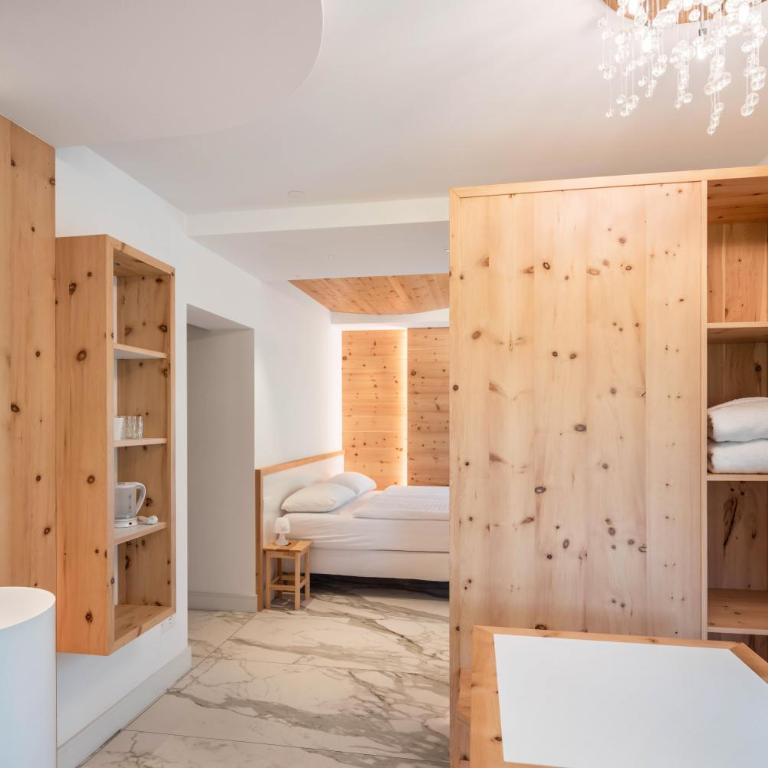 Apart Wellness Alpino con minispa - Appartamento Deluxe con 2 Camere da Letto e Vista Giardino - 20
