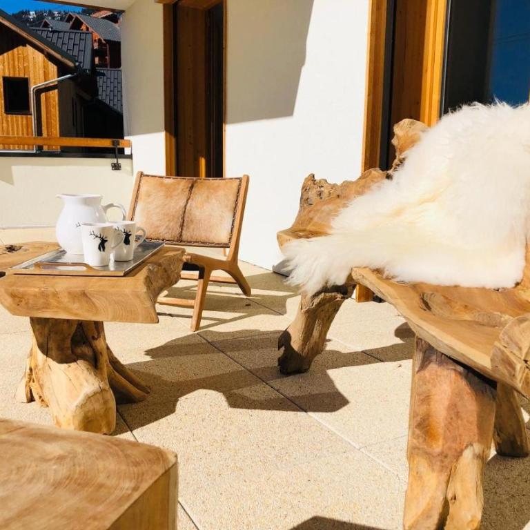 Appartement Cocooning-sauna-jacuzzi - Appartement 2 Chambres avec Vue sur la Montagne - 7