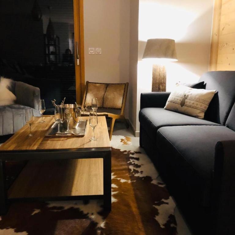 Appartement Cocooning-sauna-jacuzzi - Appartement 2 Chambres avec Vue sur la Montagne - 18