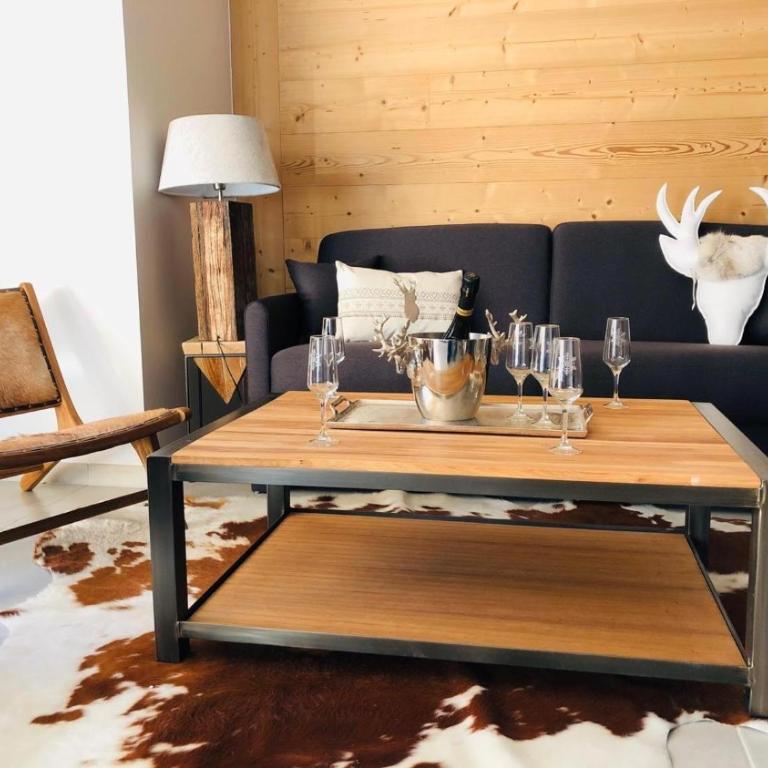 Appartement Cocooning-sauna-jacuzzi - Appartement 2 Chambres avec Vue sur la Montagne - 19