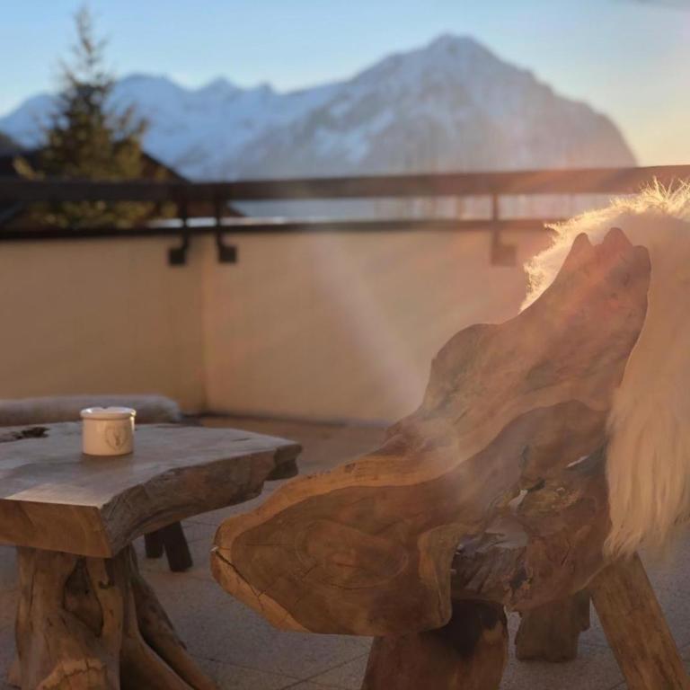 Appartement Cocooning-sauna-jacuzzi - Appartement 2 Chambres avec Vue sur la Montagne - 4