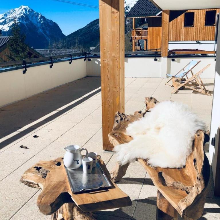 Appartement Cocooning-sauna-jacuzzi - Appartement 2 Chambres avec Vue sur la Montagne - 34