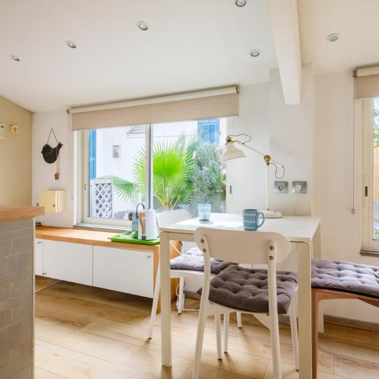 Petite maison-studio Ba014s - One-Bedroom Apartment with Garden View - 6