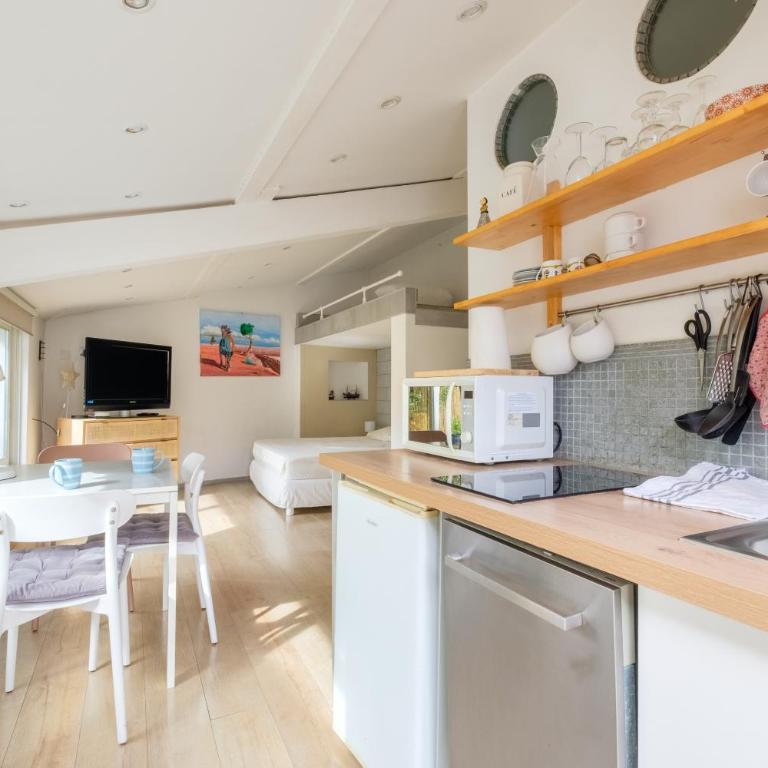 Petite maison-studio Ba014s - One-Bedroom Apartment with Garden View - 2