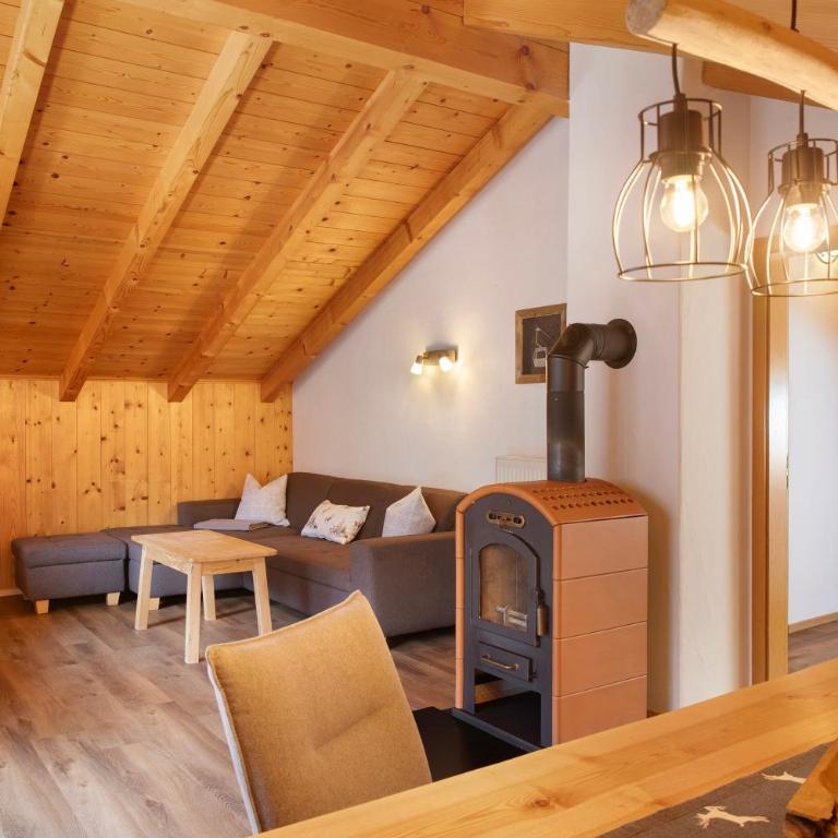 Ferienwohnung Bergkristall - Deluxe-Apartment mit 2 Schlafzimmern und Gartenblick - 25