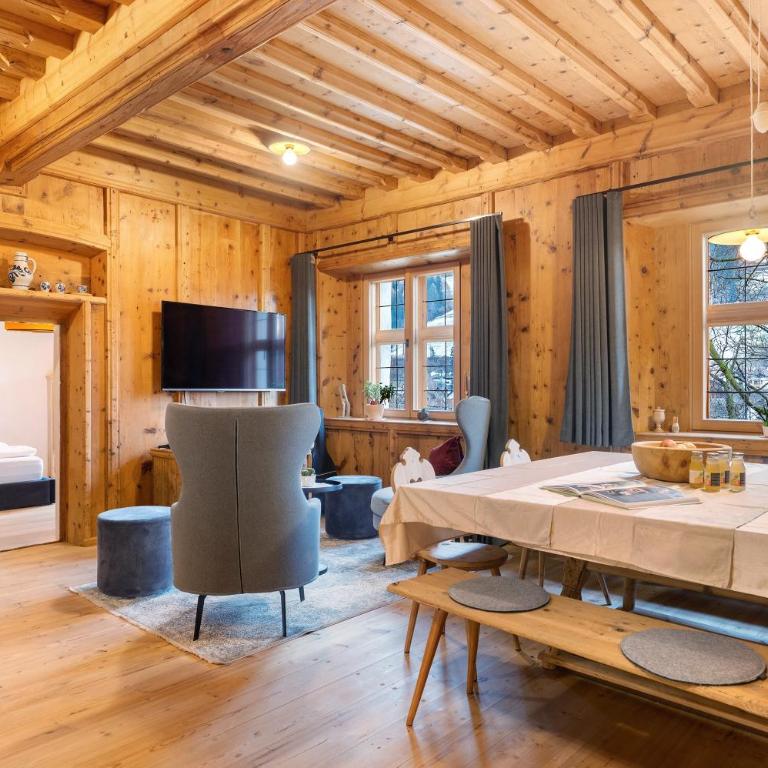 Alpin Chalet Samer Apt Bauernstube - Appartement 3 Chambres Premium avec Balcon - 5