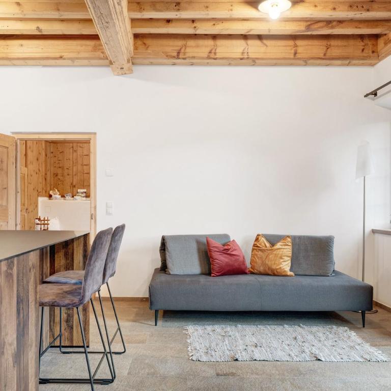 Alpin Chalet Samer Apt Bauernstube - Appartement 3 Chambres Premium avec Balcon - 11