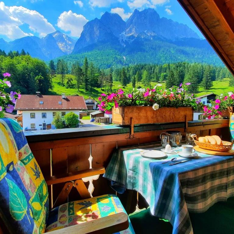 Ferienwohnung Waxenstein - Superior Apartment mit 1 Schlafzimmer und Balkon - 23