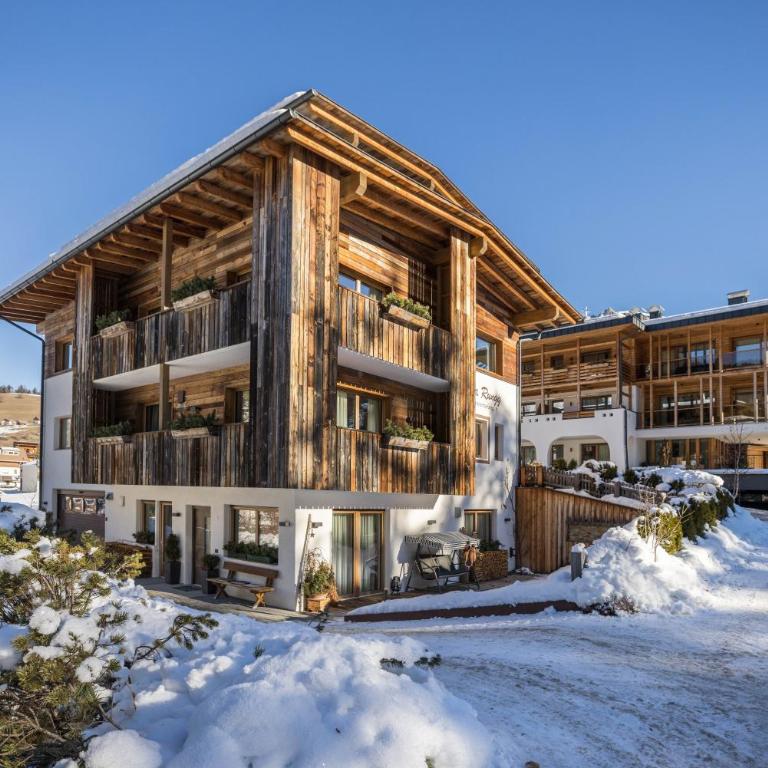 Ciasa Rungg App Corones - Appartamento con 1 Camera da Letto e con Giardino - 23