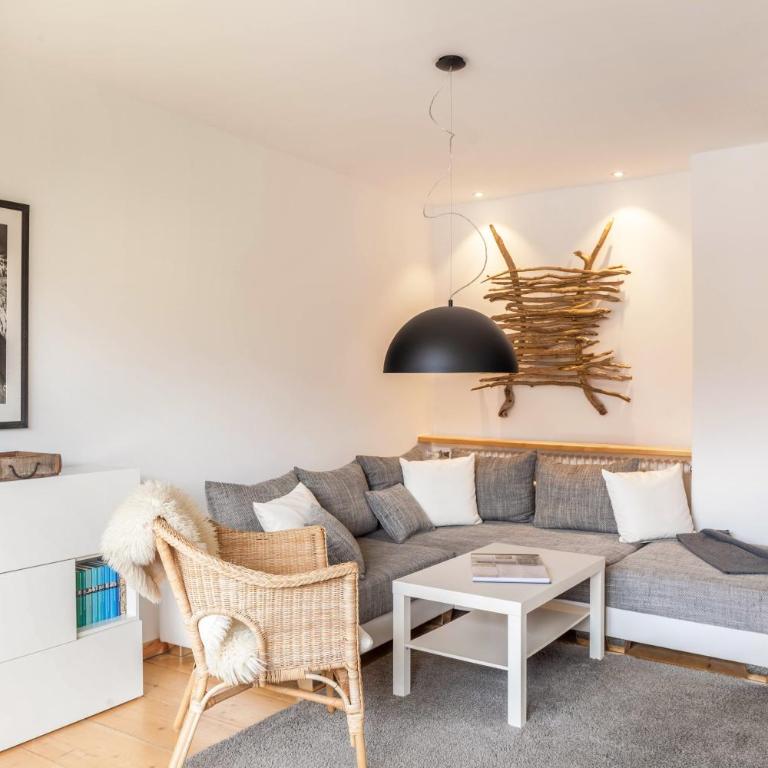 Fewo im Blauen Haus Dg - Appartamento Premium con 3 Camere da Letto e Balcone - 2