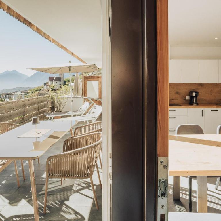Oberegghof Ferienwohnung Garten - Appartamento Deluxe con 2 Camere da Letto e Vista Giardino - 16