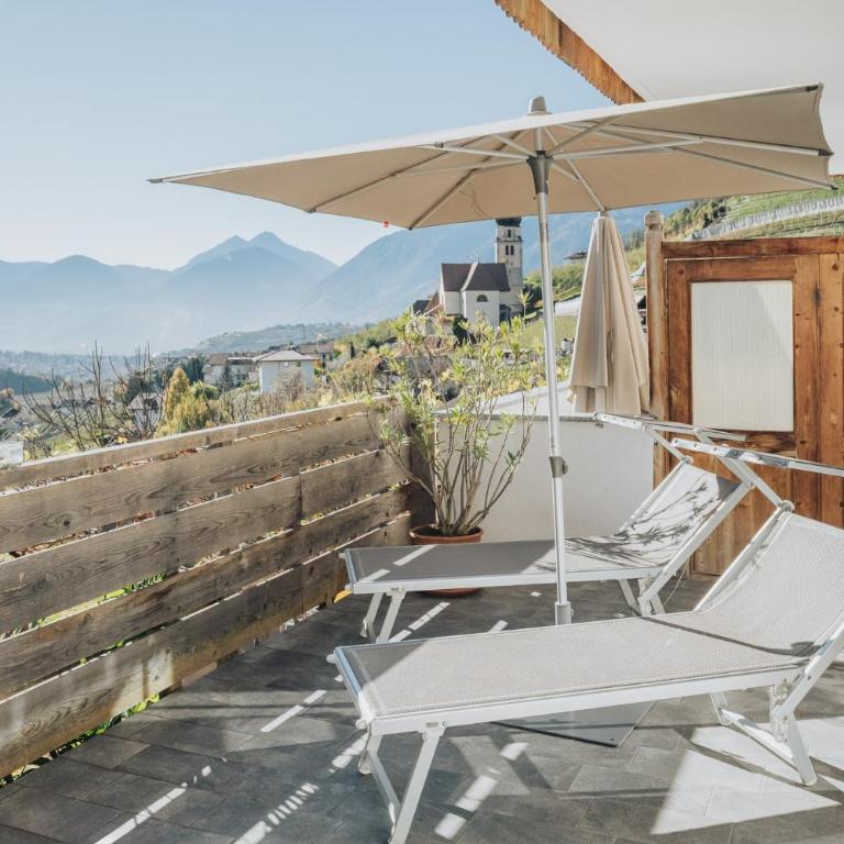 Oberegghof Ferienwohnung Garten - Appartamento Deluxe con 2 Camere da Letto e Vista Giardino - 5