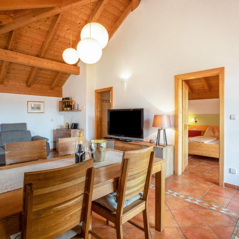 Weingut Lieselehof Apt Rosengarten - Superior Apartment mit 1 Schlafzimmer und Balkon - 12