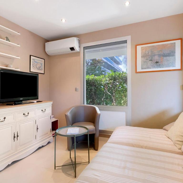 Juan-les-pins, Mas Du Tanit Olympe - Apartment mit 1 Schlafzimmer und Gartenblick - 3