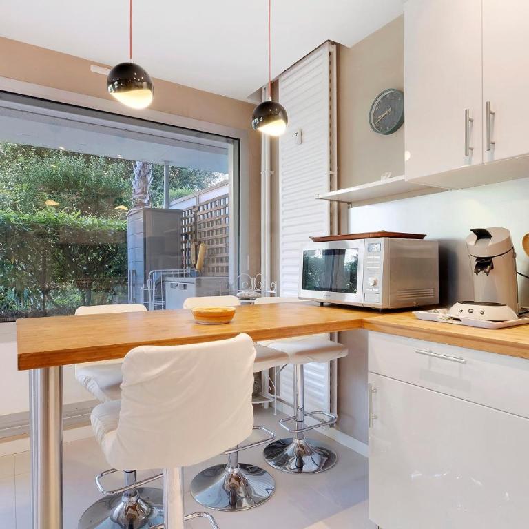 Juan-les-pins, Mas Du Tanit Olympe - Apartment mit 1 Schlafzimmer und Gartenblick - 7