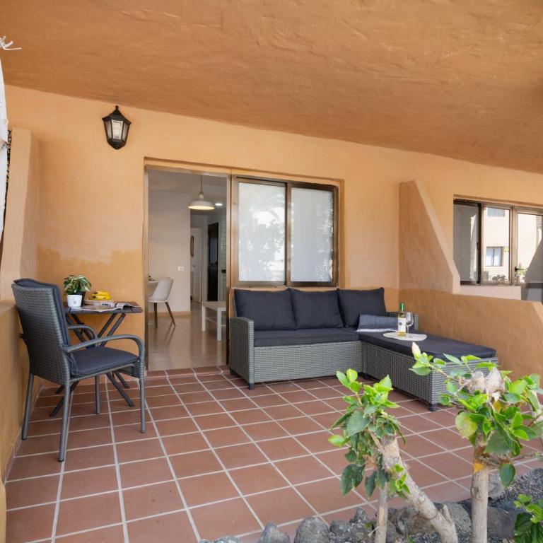 Oasis Duna surfhouse Corralejo pool - Apartamento de 1 dormitorio con vistas al jardín - 3