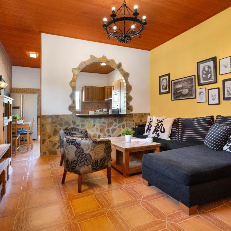 Apt Rural Zona Céntrica Isla - Apartamento de 1 dormitorio con vistas al jardín - 3