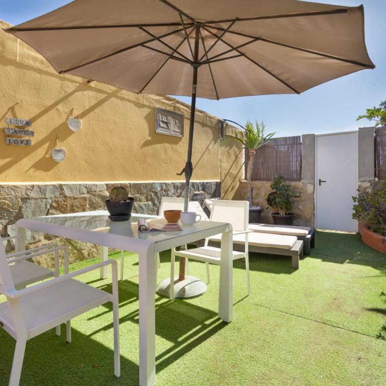 Apt Rural Zona Céntrica Isla - Apartamento de 1 dormitorio con vistas al jardín - 21