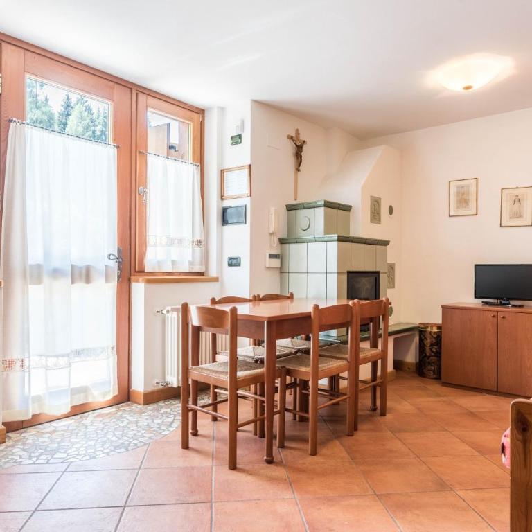 Maso Noce Ovest - Appartamento con 1 Camera da Letto e con Giardino - 7