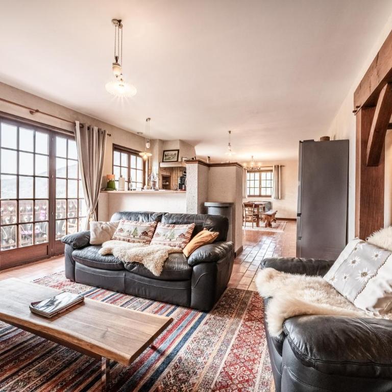 Séjour dans ferme de 1876 - Appartement 3 Chambres Premium avec Balcon - 2