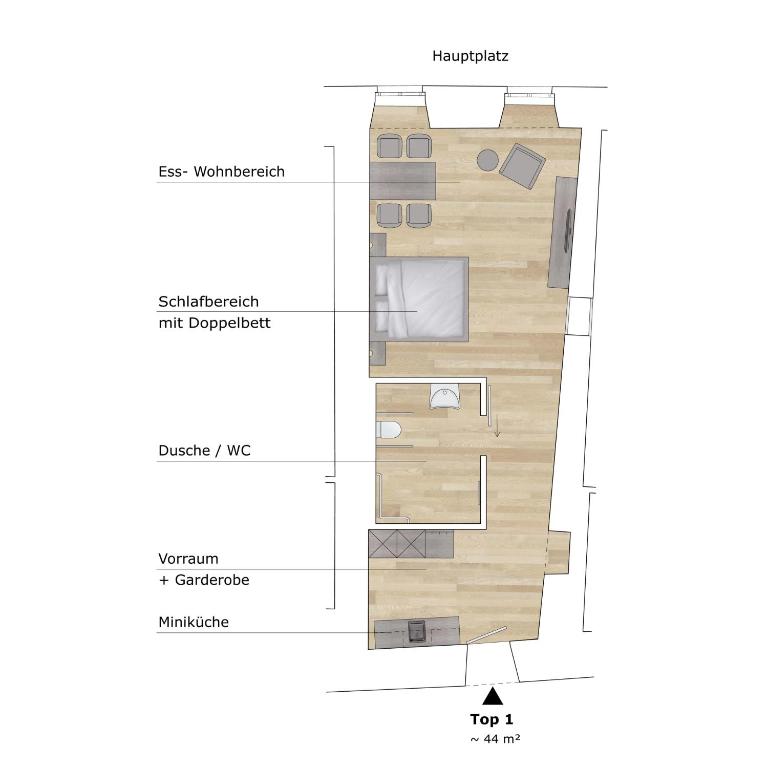 Gh Alte Post Top 1 Kadett - Superior Apartment mit Stadtblick - 11