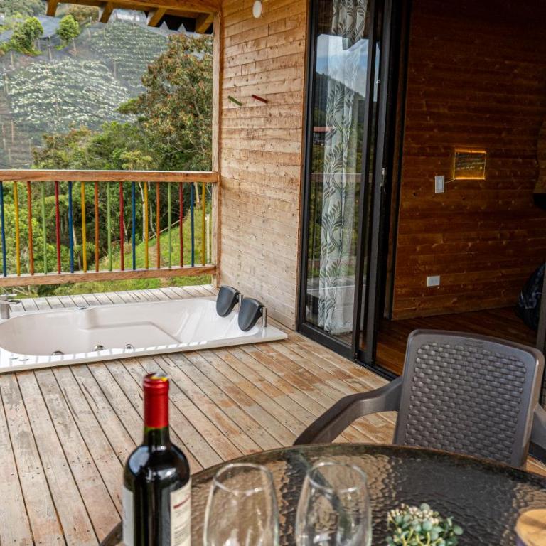 Ecoparque Hotel El Cielo Cabañas - Habitación Doble con bañera de hidromasaje - 14