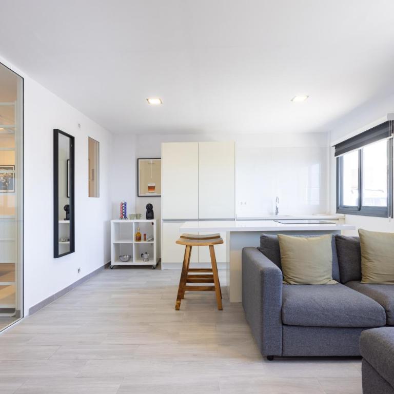 Minimalist Home La Pecera - Apartamento Estudio con vistas al mar - 4
