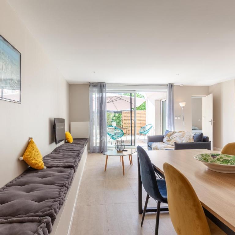 Havre de Paix - Apartment mit 1 Schlafzimmer und Gartenblick - 5