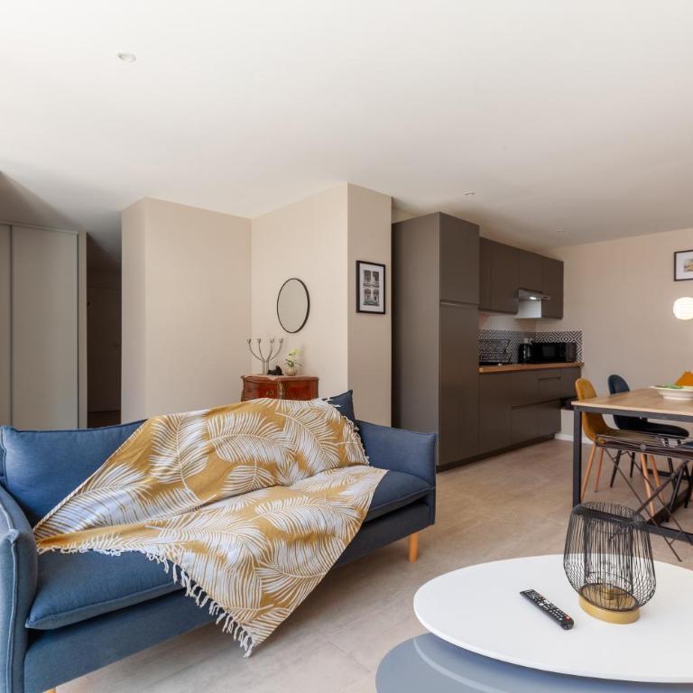 Havre de Paix - Apartment mit 1 Schlafzimmer und Gartenblick - 7