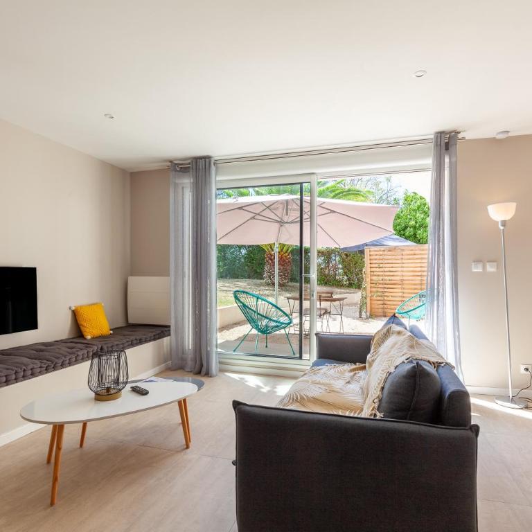 Havre de Paix - Apartment mit 1 Schlafzimmer und Gartenblick - 6