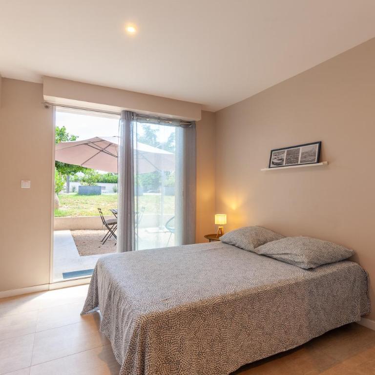 Havre de Paix - Apartment mit 1 Schlafzimmer und Gartenblick - 14
