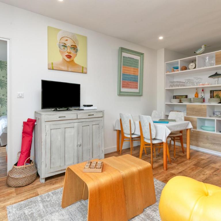Appartement des Dryades, cosy 60m2 - Apartamento Deluxe de 2 dormitorios con vistas al jardín - 5