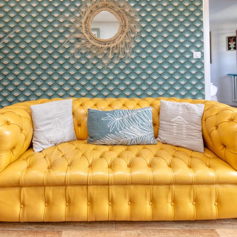 Appartement des Dryades, cosy 60m2 - Apartamento Deluxe de 2 dormitorios con vistas al jardín - 4