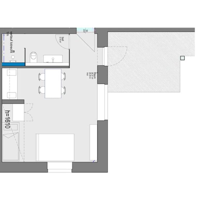 Gartenstudio Peony - Studio with Terrace - 11