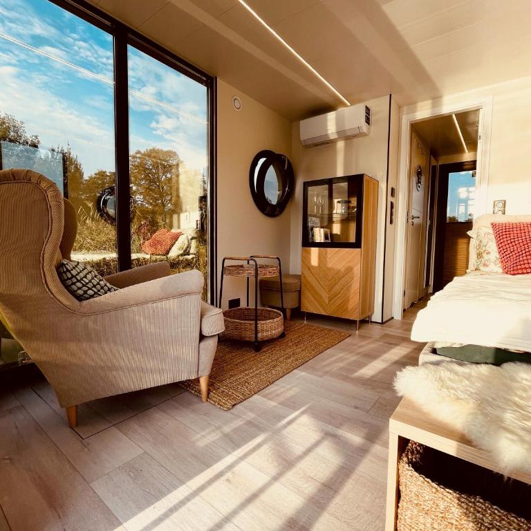 Hausboot Eisvogel - Doppelzimmer mit Seeblick - 5