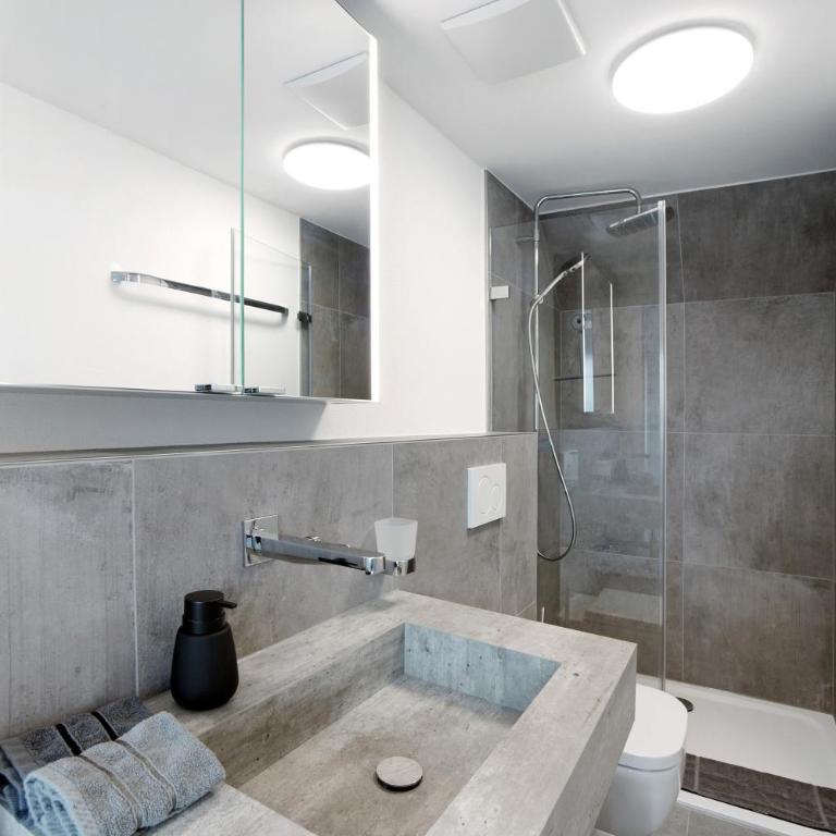 Neu renovierte Dachgeschosswohnung - Deluxe-Apartment mit 2 Schlafzimmern und Gartenblick - 6