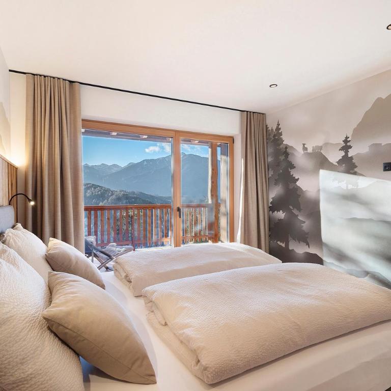 Lechnerhof - Clara´s Mountain Lodge - Deluxe-Apartment mit 2 Schlafzimmern und Gartenblick - 13