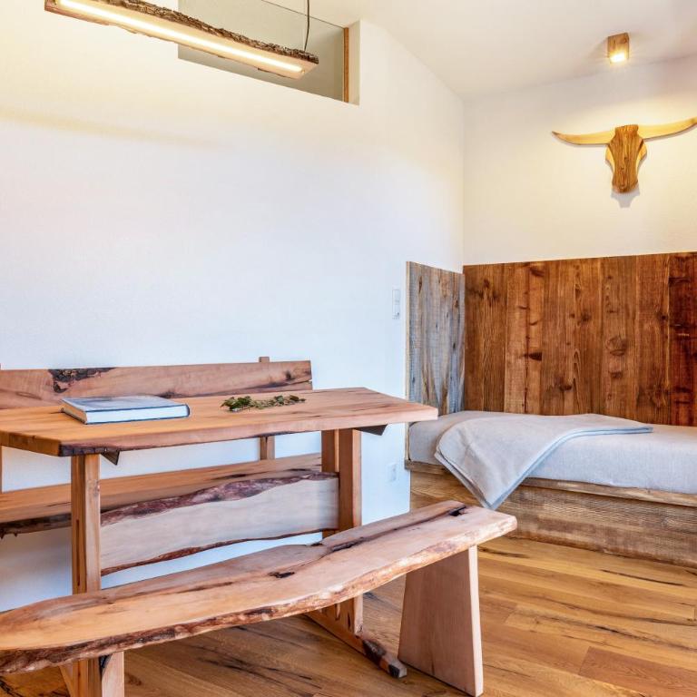 Aschnerhof Holzherz - Appartamento Superior con 1 Camera da Letto e Balcone - 18