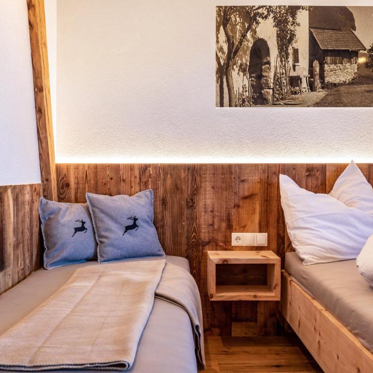 Aschnerhof Holzherz - Appartamento Superior con 1 Camera da Letto e Balcone - 8