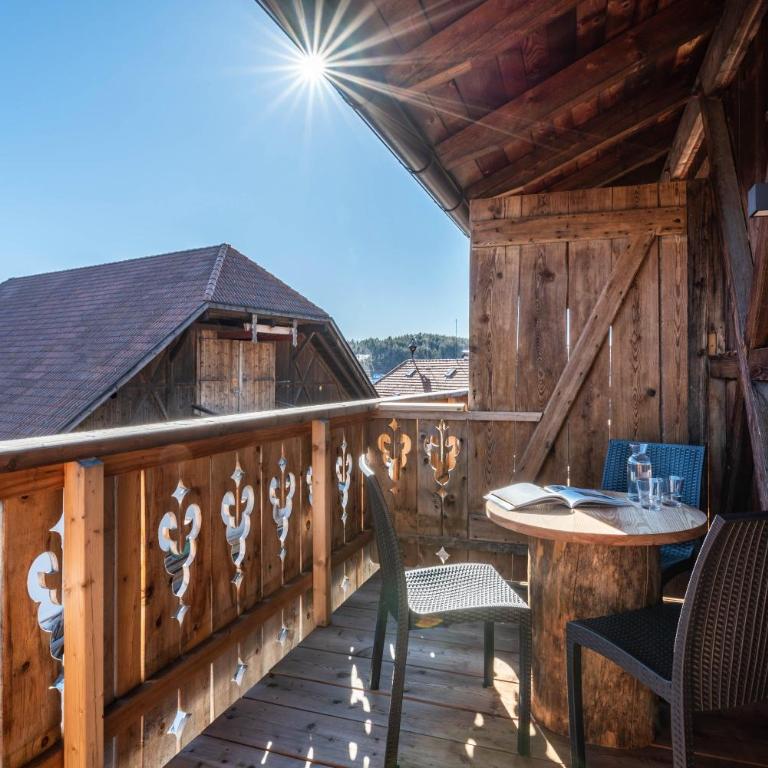 Aschnerhof Holzherz - Appartamento Superior con 1 Camera da Letto e Balcone - 15