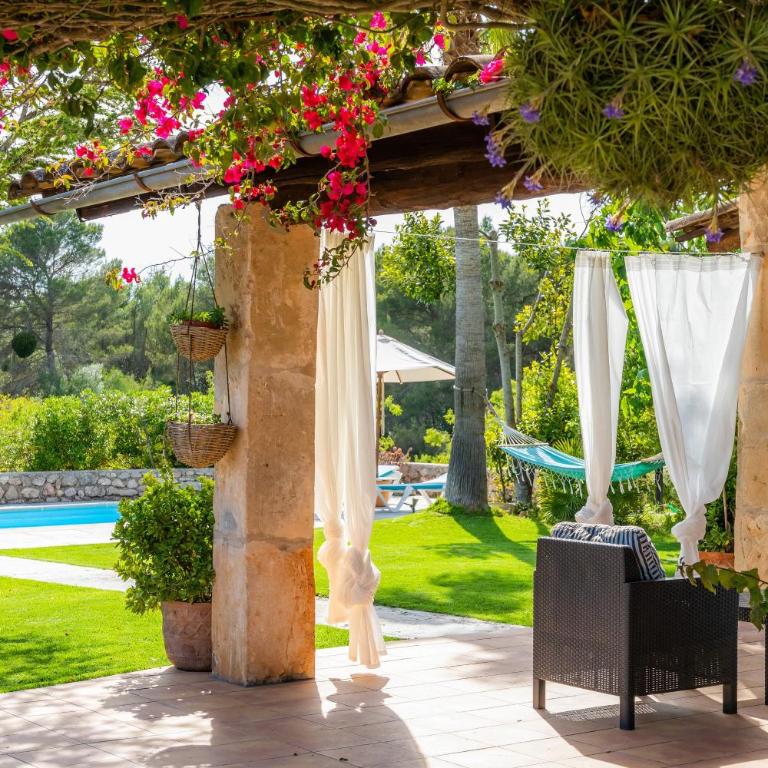 Sa Creu De Saume - Villa con vistas al jardín - 11