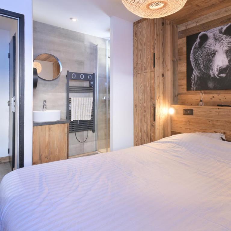 lesetoilesdelaplagne Le Quartz - Premium Apartment mit 3 Schlafzimmern und Balkon - 10