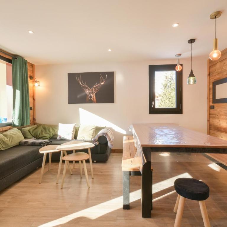 lesetoilesdelaplagne Le Quartz - Premium Apartment mit 3 Schlafzimmern und Balkon - 3