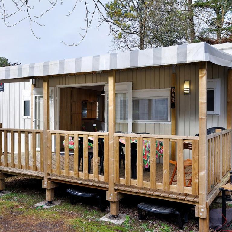 Mobile Home du Bois Dormant - Apartment mit Terrasse - 1