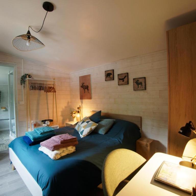 Gite de charme 3 étoiles - Chalet de 1 dormitorio - 12