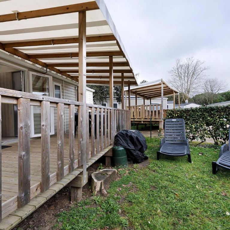 Mobile Home du Bois Dormant - Apartment mit Terrasse - 23