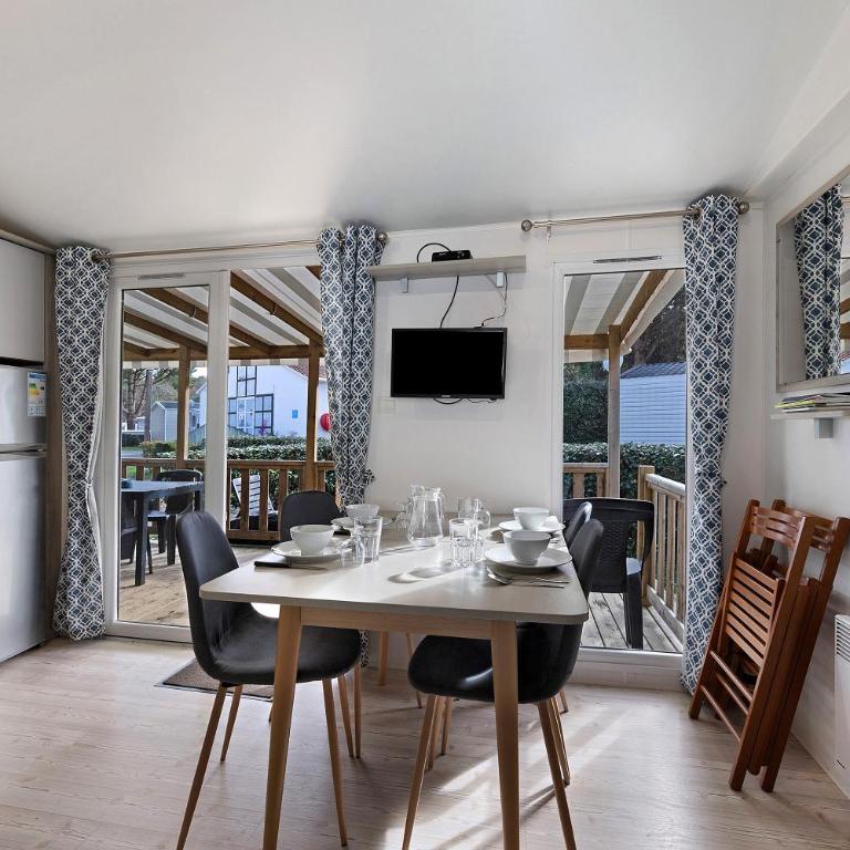 Mobile Home du Bois Dormant - Apartment mit Terrasse - 4